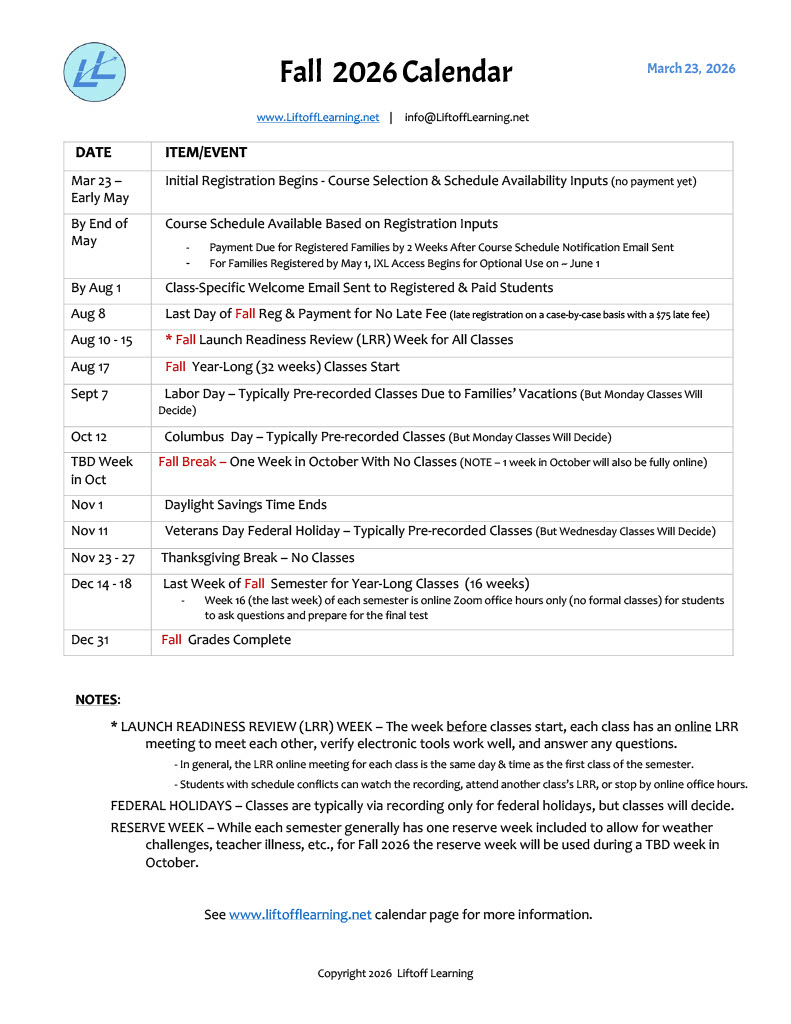 Fall 2026 Calendar Image